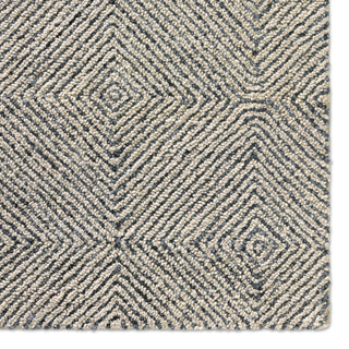 Jaipur Living Traditions Made Modern Exhibition MMT19 White/Dark Gray Area Rug by Museum Ifa Corner Image