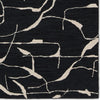 Jaipur Living Mallino by Noir MNK01 Black/White Area Rug Nikki Chu