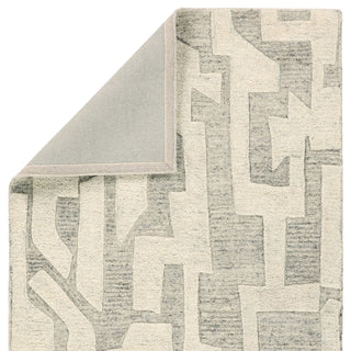 Jaipur Living Mallino By Nikki Chu Eminence MNK02 Gray Machine Washable Area Rug Backing Image