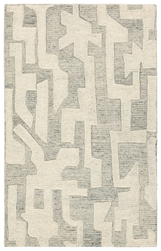 Jaipur Living Mallino By Nikki Chu Eminence MNK02 Gray Machine Washable Area Rug Main Image