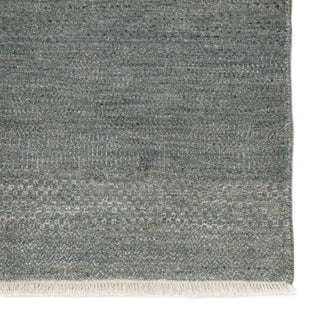Jaipur Living Modica Irminio MOD01 Gray/Blue Area Rug Detail Image