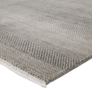 Jaipur Living Modica Irminio MOD02 Gray/ Area Rug Corner Image