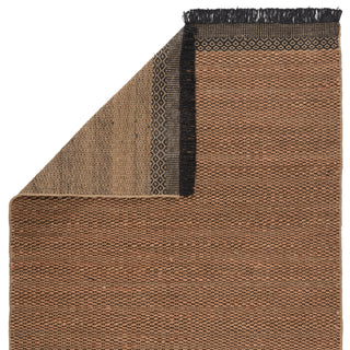 Jaipur Living Mosaic Saanvi MOS01 Tan/Black Area Rug Backing Image