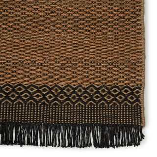 Jaipur Living Mosaic Saanvi MOS01 Tan/Black Area Rug Detail Image