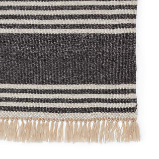 Jaipur Living Morro Bay Strand MRB01 Dark Gray/Beige Area Rug by Vibe Detail Image