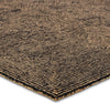 Jaipur Living Mercia Quarion MRC01 Brown/Black Area Rug Corner Image