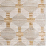 Jaipur Living Muted Mosaic Taylen MUM01 Gray / Yellow Gold Area Rug Corner