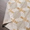 Jaipur Living Muted Mosaic Taylen MUM01 Gray / Yellow Gold Area Rug Backing