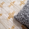 Jaipur Living Muted Mosaic Taylen MUM01 Gray / Yellow Gold Area Rug Detail Image