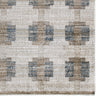 Jaipur Living Muted Mosaic Zorina MUM02 Blue / Gray Area Rug Corner