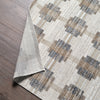 Jaipur Living Muted Mosaic Zorina MUM02 Blue / Gray Area Rug Backing