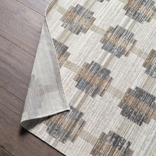 Jaipur Living Muted Mosaic Zorina MUM02 Blue / Gray Area Rug Backing