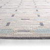 Jaipur Living Muted Mosaic Alaric MUM03 Blue / Gray Area Rug Edge