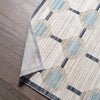 Jaipur Living Muted Mosaic Alaric MUM03 Blue / Gray Area Rug Backing
