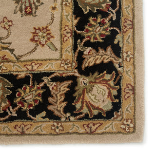 Jaipur Living Mythos Selene MY02 Beige/Black Area Rug Detail Image