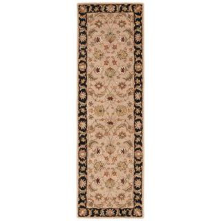 Jaipur Living Mythos Selene MY02 Beige/Black Area Rug Runner Image