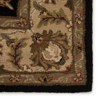 Jaipur Living Mythos Selene MY03 Black/Beige Area Rug Detail Image