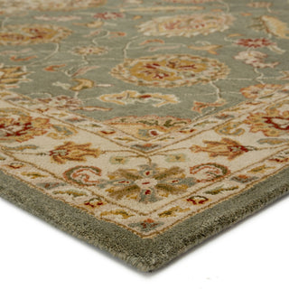 Jaipur Living Mythos Callisto MY06 Green/Beige Area Rug Corner Image