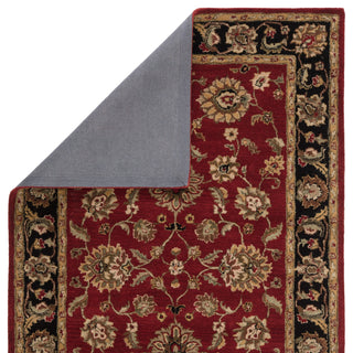 Jaipur Living Mythos Anthea MY08 Red/Black Area Rug Backing Image