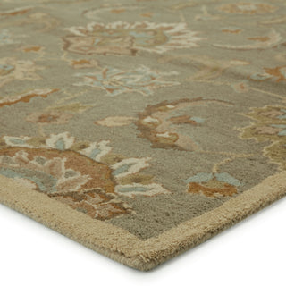 Jaipur Living Mythos Abers MY14 Gray/Beige Area Rug Corner Image