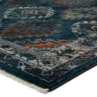 Jaipur Living Myriad Lia MYD10 Blue/Rust Area Rug by Vibe Corner Image