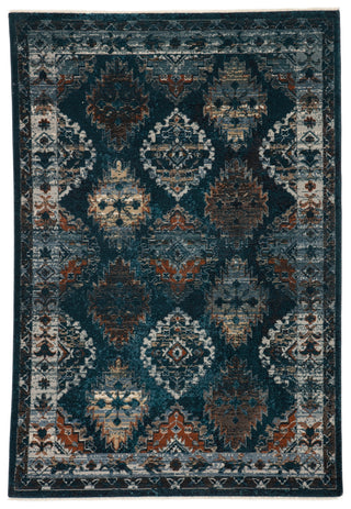 Jaipur Living Myriad Lia MYD10 Blue/Rust Area Rug by Vibe main image