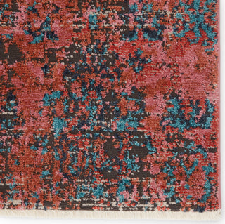 Jaipur Living Myriad Ezlyn MYD19 Red/Teal Area Rug Detail Image