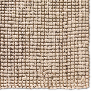 Jaipur Living Naturals Lucia Mayen NAL02 White/Tan Area Rug Corner Image