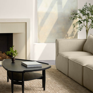 Jaipur Living Naturals Lucia Mayen NAL02 White/Tan Area Rug Main Image