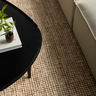 Jaipur Living Naturals Lucia Mayen NAL02 White/Tan Area Rug Lifestyle Image