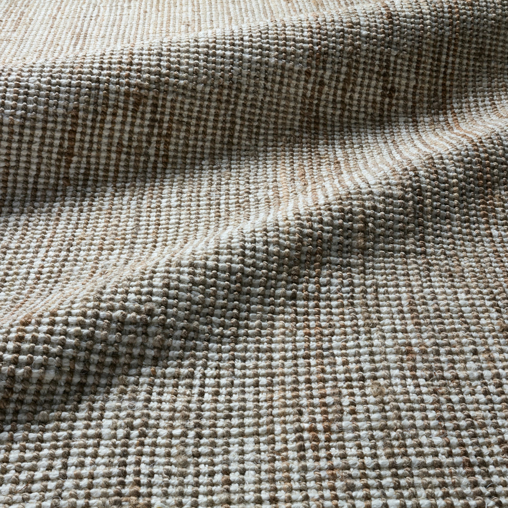 Jaipur Living Naturals Lucia Mayen NAL07 White/Tan Area Rug Lifestyle Image Feature
