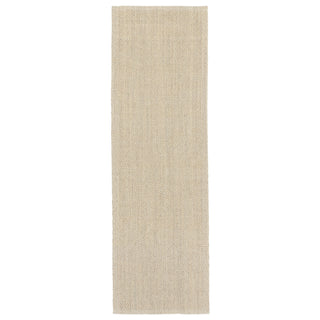 Jaipur Living Naturals Sanibel Naples NAS07 White/Taupe Area Rug Runner Image