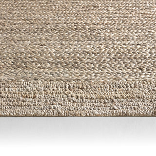 Jaipur Living Naturals Tobago Aboo NAT03 Beige Area Rug Backing Image