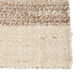 Jaipur Living Naturals Tobago Mallow NAT12 White/Tan Area Rug Detail Image