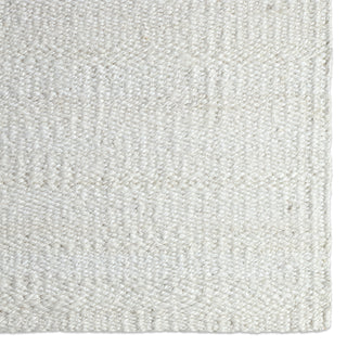 Jaipur Living Naturals Tobago Hutton NAT27 White Area Rug Detail Image