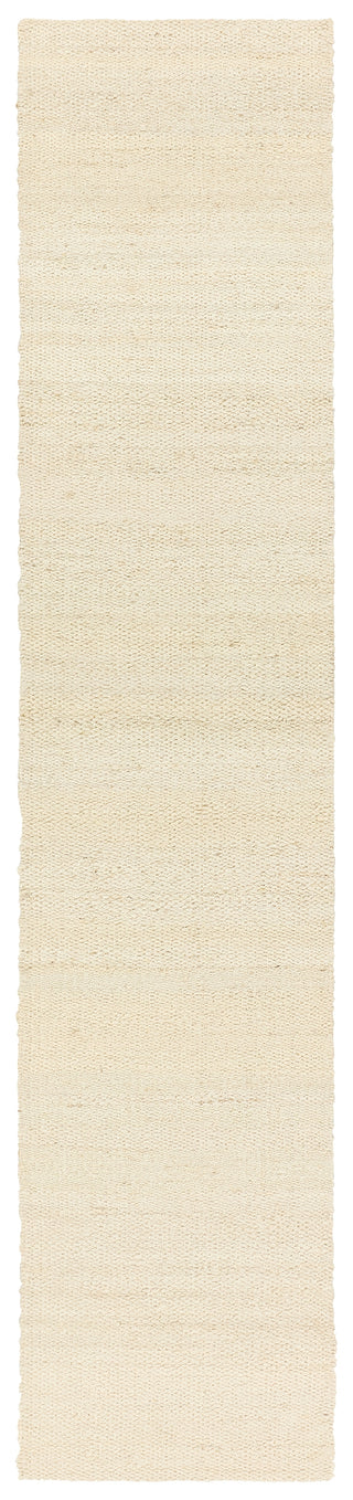 Jaipur Living Naturals Tobago Hutton NAT27 White Area Rug Runner Image