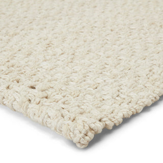 Jaipur Living Naturals Tobago Tracie NAT32 White Area Rug Corner Image