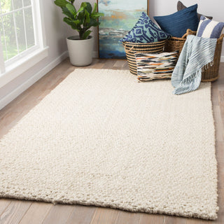 Jaipur Living Naturals Tobago Tracie NAT32 White Area Rug Lifestyle Image Feature