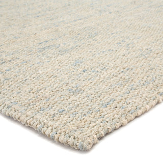 Jaipur Living Naturals Tobago Bluffton NAT34 Ivory/Blue Area Rug Corner Image