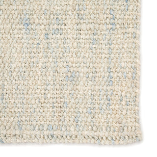 Jaipur Living Naturals Tobago Bluffton NAT34 Ivory/Blue Area Rug Detail Image