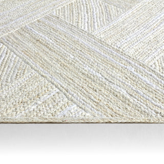 Jaipur Living Naturals Tobago Vero NAT35 Ivory Area Rug Backing Image