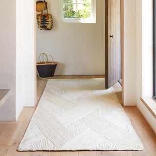 Jaipur Living Naturals Tobago Vero NAT35 Ivory Area Rug Corner Image
