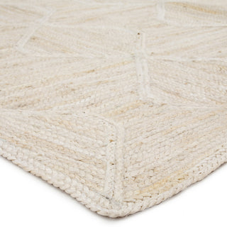 Jaipur Living Naturals Tobago Sisal Bow NAT41 Ivory/Beige Area Rug Corner Image