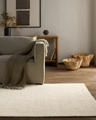 Jaipur Living Naturals Tobago Calm NAT44 Ivory/ Area Rug Lifestyle Image