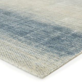 Jaipur Living Newport by Barclay Butera Bayshores NBB04 Blue/Beige Area Rug Corner Image