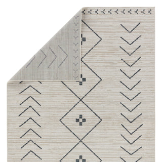 Jaipur Living Nadine Taos NDN01 Cream/Dark Slate Area Rug by Vibe Backing Image