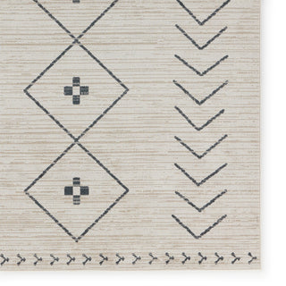 Jaipur Living Nadine Taos NDN01 Cream/Dark Slate Area Rug by Vibe Detail Image