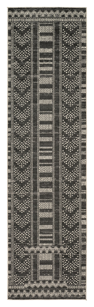 Jaipur Living Nadine Mateo NDN02 Black/Light Gray Area Rug by Vibe Runner Image