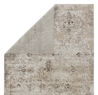 Jaipur Living Nadine Kati NDN03 Brown/Cream Area Rug by Vibe Backing Image