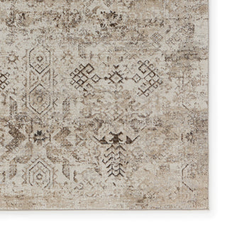 Jaipur Living Nadine Kati NDN03 Brown/Cream Area Rug by Vibe Detail Image